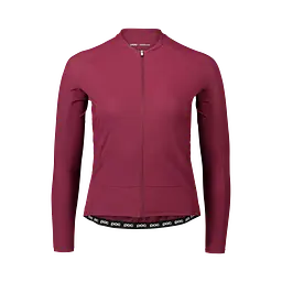Велоджерсі жіноче POC Essential Road LS Jersey M Бордовий