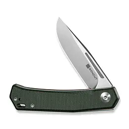 Ніж складаний кишеньковий Sencut Braxx, (7.93 см) D2 / Canvas Micarta зелений - мініатюра 3