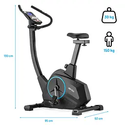 Велотренажер Gymtek XB4000 iConsole+ електромагнітний синій - мініатюра 17