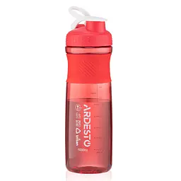 Пляшка для води Ardesto Smart bottle, 1000 мл, червона (AR2204TR) - мініатюра 3
