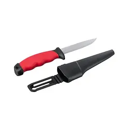 Ніж Intertool HT-0536 100 мм, з чохлом для пояса