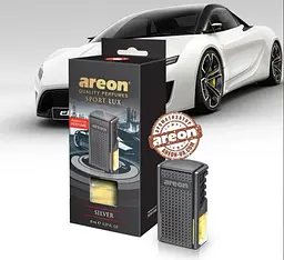 Ароматизатор повітря на обдування Areon Black Silver 8 мл (AC02-02796) - мініатюра 2
