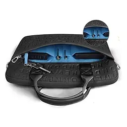 Сумка для ноутбука WiWU Waterproof Lycra Cosmo Laptop Slim 14.2″ Чорна (771449) - мініатюра 4