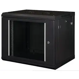 Шафа настінна Hypernet 12U 19 600x450 ProLine (PL-WMNC-12U-BLACK)