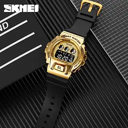 Наручний годинник чоловічий 1905GD Gold Skmei acs0030475 - мініатюра 4