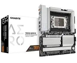 Материнська плата GIGABYTE TRX50 AERO D (TRX50 AERO D) (Socket TR5, AMD TRX50, E-ATX) - мініатюра 4