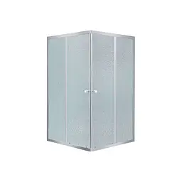 Душова кабіна Lidz Wawel SC80x80.SAT.LOW.FR, скло Frost 4 мм без піддона, Універсальна, матовий