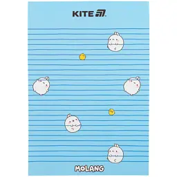 Блокнот Kite Molang A5, 50 аркушів, клітинка (ML25-194-1)