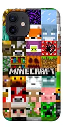 Чохол Demsky Minecraft collage для Apple iPhone 12 mini (5.4)