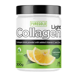 Колаген з Вітаміном С та Цинком Collagen LIGHT - 300 г Лимонад