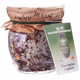 Сіль морська Frantoio di Sant'agata з травами 90 г - мініатюра 2