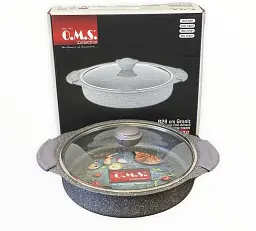 Сотейник O.M.S. Collection 3322-28см 3,5л Grey - мініатюра 5