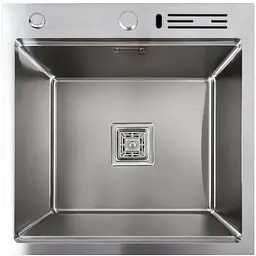 Кухонна мийка Platinum HANDMADE з підставкою для ножів (SP000040745)
