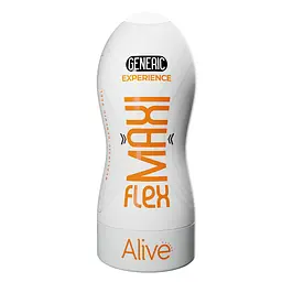 Мастурбатор Alive Maxi Flex L Generic, реалістичний вхід, рельєфний канал - мініатюра 1