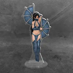Акрилова колекційна фігурка Мортал комбат Mortal Kombat Китана 15 см