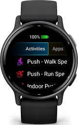 Смарт-годинник Garmin vivoactive 5 Slate Aluminum Bezel with Black Case(010-02862-10/50/5A) - мініатюра 6