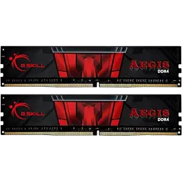 Оперативна пам'ять G.Skill 32GB (2x16GB) DDR4 3200MHz Aegis Black (F4-3200C16D-32GIS)