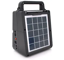 Зарядна станція, ліхтар із сонячною панеллю KENSA FP05+Solar+Bluetooth колонка, акумулятор - мініатюра 3