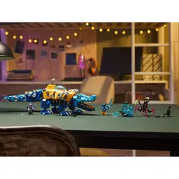 Конструктор LEGO DREAMZzz Підводний човен-крокодил 1107 деталей (71512) - мініатюра 7