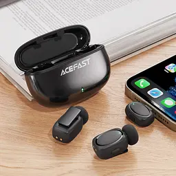 Бездротова мікрофонна система ACEFAST R2 wireless lavalier microphones Black (6974316284901) - мініатюра 7