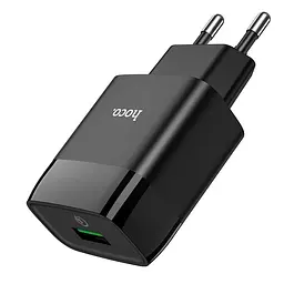 МЗП Type C 18W/3A/QC3.0 C72Q Hoco black - мініатюра 2