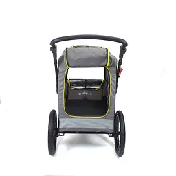 Коляска для домашніх тварин до 35 кг Bestopet Люпосанчик BS-RL-02 Grey зі знімним столиком для грумінгу - мініатюра 6