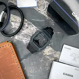 Чоловічий годинник Casio W-800H-1B Чорний ( AT1141-0063 ) - мініатюра 5