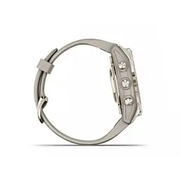 Смарт-годинник Garmin Fenix 7S Sapphire Solar Soft Gold w. Light Sand Band (010-02776-14/15) - мініатюра 5