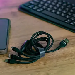 Універсальний зарядний кабель 3 в 1 Type-C/Micro-USB/Lightning Smart X UR521 - мініатюра 3