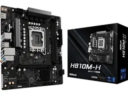 Материнська плата ASRock H810M-H - мініатюра 2