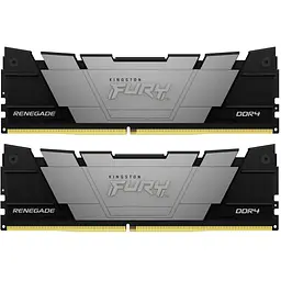 Модуль пам'яті для комп'ютера DDR4 32GB (2x16GB) 3600 MHz Fury Renegade Black Kingston Fury (ex.HyperX) (KF436C16RB12K2/32)
