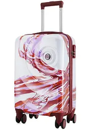 Валіза Semi Line 20" (S) White/Red Print (T5654-1) (DAS302888)