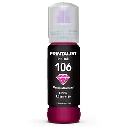 Чорнило PRINTALIST 105 для Epson L7160/7180 70г Magenta водорозчинне (PL106M)