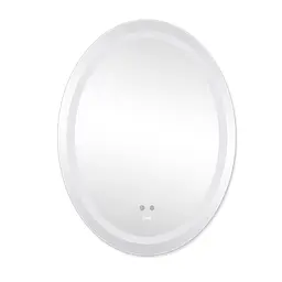 Дзеркало Lidz Vida 700x500 з LED-підсвічуванням Touch, з антизапотіванням, з диммером яскравості LD78LF5070 - мініатюра 3