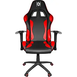 Крісло ігрове Defender Devastator CT-365, 50мм PU, Клас 4, Black/Red - мініатюра 3