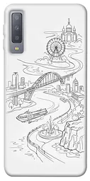 TPU чохол Demsky Dnipro spirit для Samsung A750 Galaxy A7 (2018)
