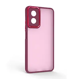 Защитный чехол для OPPO A38 4G/A18 4G, Shade, бордовый, TPU+PC, матовый, защита всего корпуса, панель-накладка, противоударный, с высокими бортами, амортизирует удары при падениях, ArmorStandart (ARM73438)