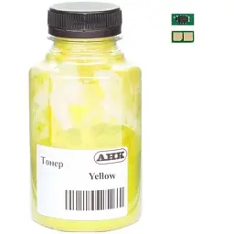 Тонер AHK Canon iRUNNER C3326I, C-EXV65 chip 300 г 11K Yellow (50000536)