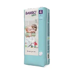 ЕКО Підгузки Bambo Nature Maxi Tall 4 (7-14 кг), 48 шт. Bambo Nature (19264) - мініатюра 3