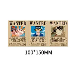 Голографічна наклейка Ван Піс One Piece