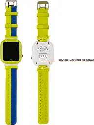 Дитячий смарт-годинник AmiGo GO004 Splashproof Camera+LED Green (UA UCRF) - мініатюра 5