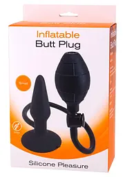 Надувна анальна пробка Seven Creations Inflatable Butt 125х3.5 см - мініатюра 3