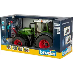 Іграшкова машинка Bruder Трактор Fendt 1050 Vario з фігуркою та аксесуарами для ремонту 1:16 (04041) - мініатюра 7