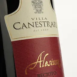 Вино Villa Canestrari Recioto della Valpolicella DOCG Alesium, червоне, солодке, 0,5 л - мініатюра 4