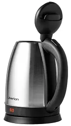 Електрочайник Liberton LEK-6800, Inox, 1500W, 1.8л, дисковий, нержавіюча сталь/пластик, індикатор рівня води, захист від перегріву, захист від включення без води - мініатюра 2