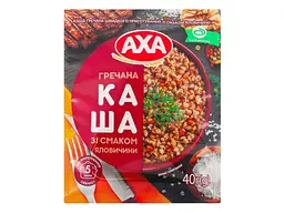 Каша швидкого приготування Аха 40г гречана зі смаком яловичини