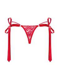 Еротичні стрінги Obsessive Lovlea L/XL червоний - мініатюра 7