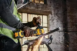 Шліфмашина кутова акумуляторна DeWalt без АКБ та ЗУ DCG416VSN - мініатюра 5