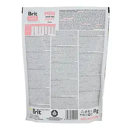 Сухий корм для цуценят собак мініатюрних порід Brit Care GF Mini Puppy Lamb 0.4 кг (ягня) - мініатюра 4