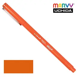 Ручка для паперу Marvy Помаранчева капілярна 0.3 мм 4300-S Le Pen  - мініатюра 2